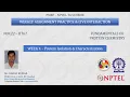 Week 4 Assignment Practice - Protein Isolation Characteristics