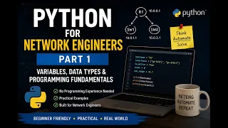 Python for Network Engineers - Part 1 Variables Data Types Programming Fundamentals