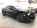 2010 Camaro 2SS RS 6 speed with Sunroof and Stripes Munro Motors
