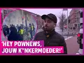 Lagu Relschoppers zoeken confrontatie met ME na zege Marokko!