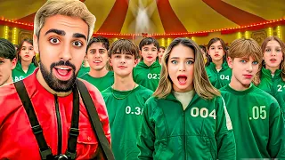 اكبر لعبة حبار في العالم العربي Squid Game 50 000 