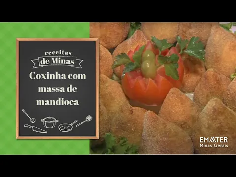 RECEITA: COXINHA COM MASSA DE MANDIOCA (30/09/17)