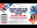 October 1st MDS Updates Avoiding Pitfalls with Practical Solutions