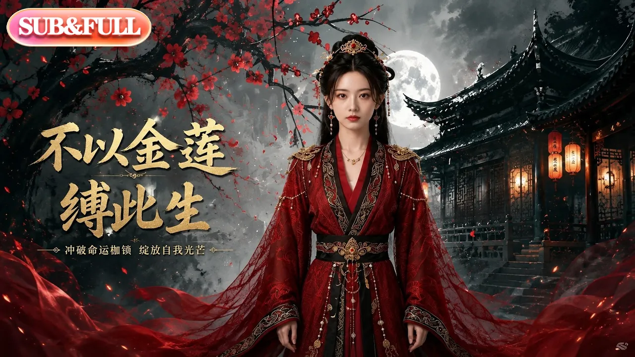 【全集FULL】《不以金莲缚此生》| AI短剧 | ENG SUB #薄荷听书 #cdrama #latest #热门短剧 #都市 #重生 #逆袭 #现代 #甜宠 poster