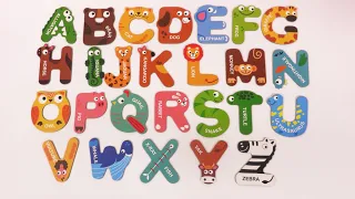 Apprendre les animaux en Anglais 🇺🇸 avec l'Alphabet