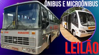 ÔNIBUS E MICRO ÔNIBUS EM LEILÃO,  COMPENSA DAR UM LANCE??