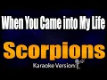 Download Lagu Karaoke - When You Came Into My Life - Scorpions  🎤