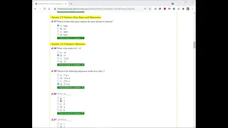 Daniel Liang Java Chapter 2 Multiple Choice Questions