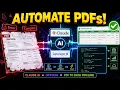 How to Automate Complex PDF Data Extraction with Claude Code