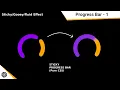 HOW TO CREATE FLUID PROGRESS BAR SVG FILTER COOL CSS ANIMATION HTML