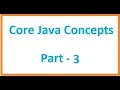 Core Java Class 3