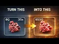 Crafting Mining Tricks And Tips - Gem Uplift 32Km Scans Avoid Mission Cooldowns
