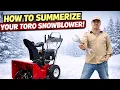 Don t Store Your Snowblower Until You Do THIS Toro 724 OE Guide