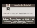 JavaScript for beginners - Chapter 10
