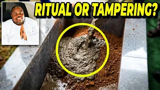 WATCH▶️ LIVE🔴 Thick Concrete Layer over Wicknell Chivayo’casket in the grave. ZIMBABWEANS REACT