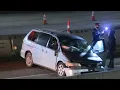 Traffic backed up after crash blocks southbound I-75