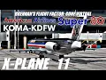 X-Plane 11 American MD-80 Super 80 Omaha to Worth Flight BFF GV Episode 1