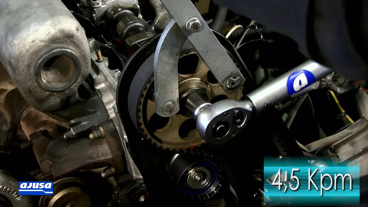 VOLVO 940 TD (D24TIC) Oil seal assembly – Montaje del retén de aceite Ajusa