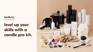 how to make unique candles at home with the candle making pro kit