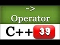 Arrow Operator with Pointers to Access Structure Members CPP Programming Tutorial