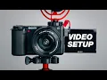 Sony ZV-E10 Tutorial Quick Camera Setup Best Settings for