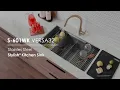 S-601WK - VERSA32 Workstation Undermount Double Bowl Kitchen Sink Stylish