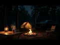Fall Asleep More Easily with Warm Serenity beside a Glowing Woodland Fire and Soft Nature Sounds