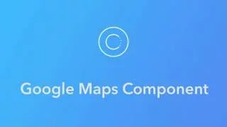 Ionic Creator Tutorials Google Maps Component
