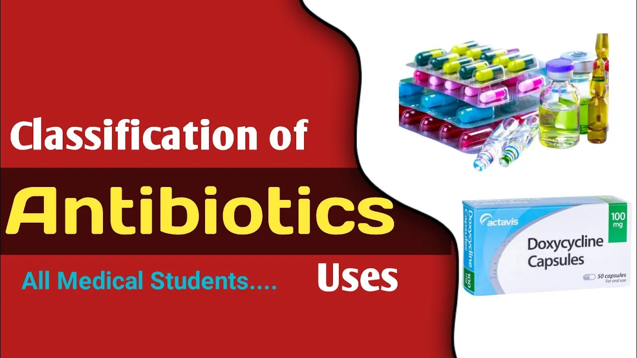 Classification of Antibiotics, Kd Tripathi Classification, #medicine #pharmacy