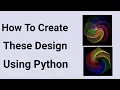 How to Create These Multiple design using turtle module in python python projects priyansh jain