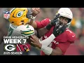 Green Bay Packers vs Arizona Cardinals Game Highlights NFL 2025 Season Week 7