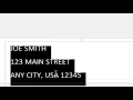 Creating Return Address Labels Publisher 2016