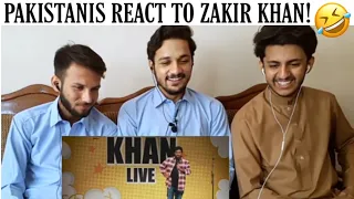 tum husn pari zakir khan stand up comedy pakistani reaction 