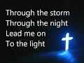 Precious Lord Take My Hand with lyrics