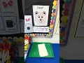 This week at our preschool writing center we re using winter word cards one set on the board
