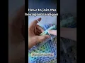 How to join granny hexagon cardigan super easy and fast for beginners