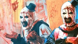 لأول مرة سلسلة المهرج الملعون كاملة ممنوع لأصحاب القلوب الضعيفة ملخص فيلم رعب Terrifier 1 2 