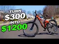 How to Flip Mountain Bikes without knowing how to fix one