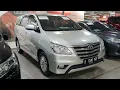 Toyota Grand New Kijang Innova Facelift 2.5 V A/T 2014 [AN40] In Depth Review Indonesia