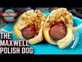 Making My Wife s Favorite Item from PORTILLO S THE MAXWELL FRIED POLISH DOG ON THE GRIDDLE