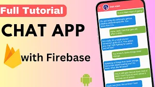 Chat Application with Firebase Android Studio 2024