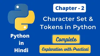 Character Set and Tokens in Python Literals in Python String Literals in Python Numeric Lit