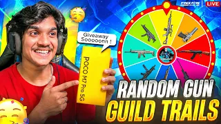 POCO M7 PRO GIVEAWAY SOON 🎁🔥 | RANDOM GUN GUILD TEST | 1v1 | FREE FIRE IN TELUGU #dfg #freefire