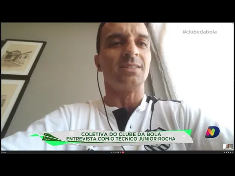 Junior Rocha: " É a melhor estrutura de um clube que já trabalhei nesses 9 anos como treinador. "