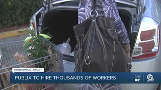 Publix hiring thousands of people for retail and distribution jobs