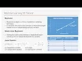 Linear Regression using Python Machine Learning 101 Tutorial Part 2 DM DataMaking