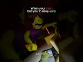 Pov You try to fake being a sleep in a sleepover