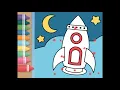 Kids Outer space Coloring