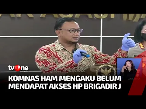 Komnas HAM Mengaku Belum Mendapat Akses HP Brigadir J