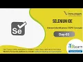 Selenium IDE Day 3 Element Identifications OOPS Concepts